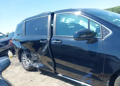 2025 Toyota Sienna Xle from USA, damaged, VIN 5TDYRKEC3SS226363